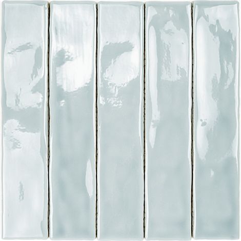 Carrelage Mur Ceramic Connection Blue Brillante 5x25 cm