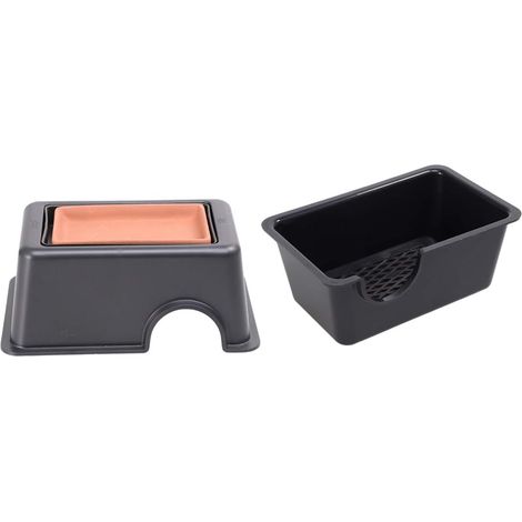 Black PP Humidifying Reptile Cave for Snakes (1/5)