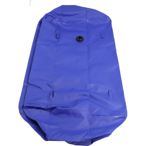 Serbatoio d'acqua pieghevole da 1000 litri in PVC, contenitore d'acqua di emergenza per campeggio in giardino all'aperto