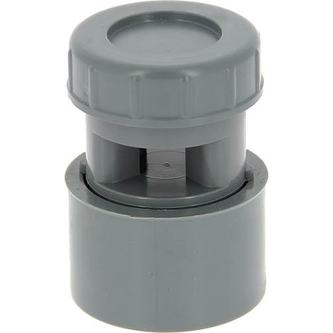 Adequa – Aérateur à membrane PVC Ø32-40-50 – Clapet anti-odeur pour chutes séparatives – Évite le désiphonnage – Débit d'air optimisé
