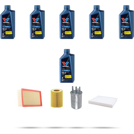 Kit tagliando 4 FILTRI e 6L OLIO compatibile con Land Rover Sport II (LW,L494) 3.0 Sdv6 215kw dal 2013 (1/5)
