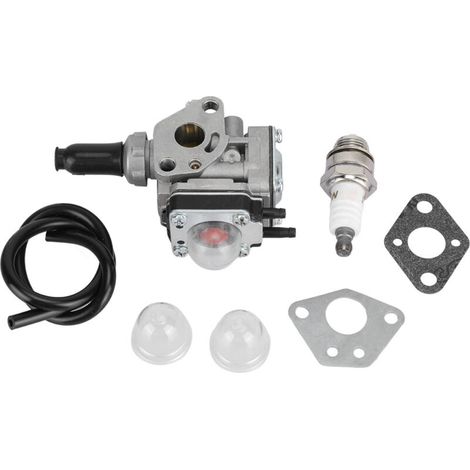 Kit de carburateur avec joint de tuyau d'huile et bougie pour tondeuse KBH48A, débroussailleuse et coupe-bordures - pièces outils de jardin (1/5)