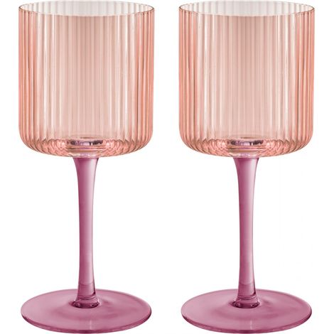 Verre à vin en verre lot de 2 (1/2)