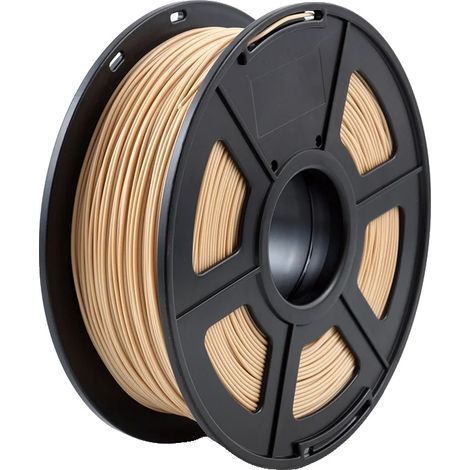 Filament d'imprimante 3D, matériau ABS, bobine de 1 kg, Bois Imitation (1/2)