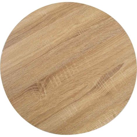 Maison Exclusive - Tavolo da Bistrot Marrone Chiaro 80 cm in MDF (1/5)