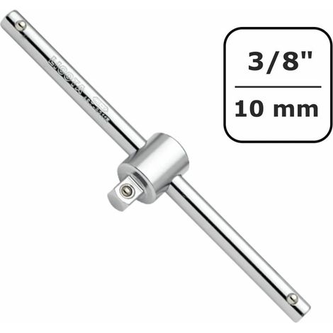 Poignée Coulissante 3/8" 200mm CrV (1/3)