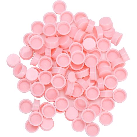 500 coupelles à colle pour cils à extension, récipient retardateur de séchage, outil de greffe de cils. (1/5)