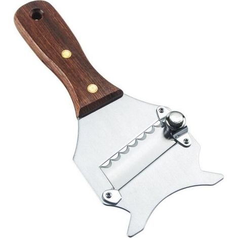Affettatrice per formaggio in acciaio inox, affettatrice per tartufi al cioccolato, lama da rasoio, tagliaverdure, lama da rasoio regolabile (1/4)