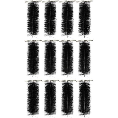 Set of 12 Black Drain & Gutter Downpipe Leaf Guard Plugs (30cm) (1/5)