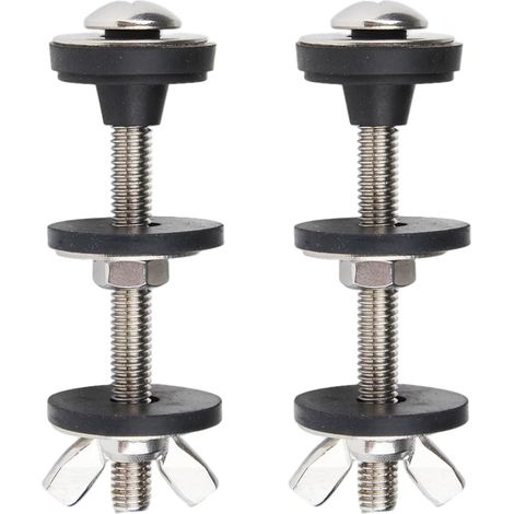 Toilet Repair Kit for M6, 304 Stainless Steel, Waterproof (1 Set of 2) (1/5)