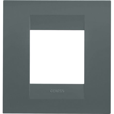 PLAQUE GEO 2P SARCELLE GEWISS GW16422VZ