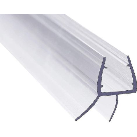 Caloporteur étanche pour porte de douche 2 pièces, joint en silicone 6,35 mm x 50 cm, anti-fuite, protège salle de bain, bande adhésive pour verre, réutilisable (1/5)