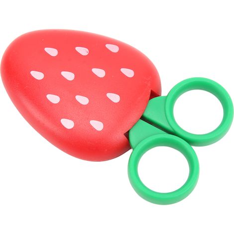 Ciseaux Sécurité Enfants Magnétiques Décoratifs Portables Maison Mignons Fraise (1/5)