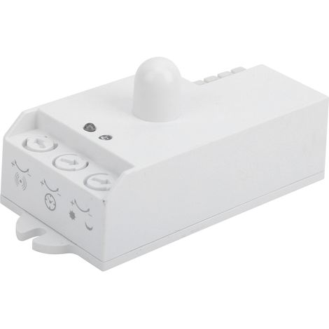 Interrupteur à capteur micro-ondes, PVC blanc pur, accessoire de commande TDL-1913, 5,8 GHz, CA 85-250 V (1/5)