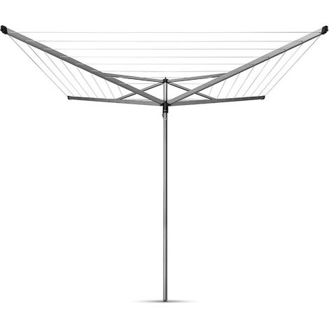1 Séchoir Rotatif, Ouverture Facile, Cordes Anti-UV, Antidérapantes, Jardin (1/5)