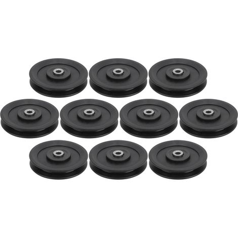 10-teiliges 115-mm-Nylon-Fitness-Seilzugset, Heimfitnessgeräte-Trainingszubehör