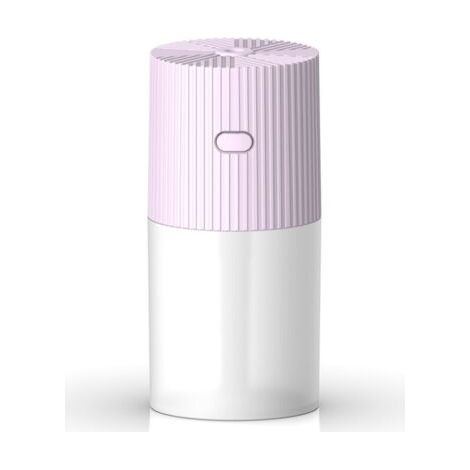 Usb Charge Bureau Mini Humidificateur A Brume Froide 300Ml Pulverisateur D'Air Arret Automatique Modes Intermittents Continus Changement De Couleur Led Veilleuse Lumiere Pour Chambre Voiture Bureau, R (1/5)