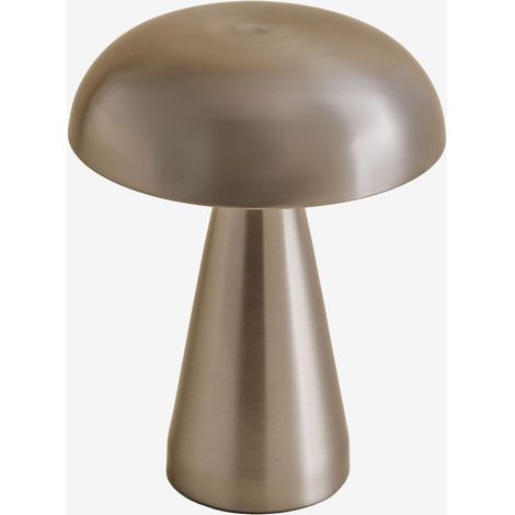 Lampe de table ↑20 cm LED sans fil en fer Galina SKLUM Gris Acier (1/4)