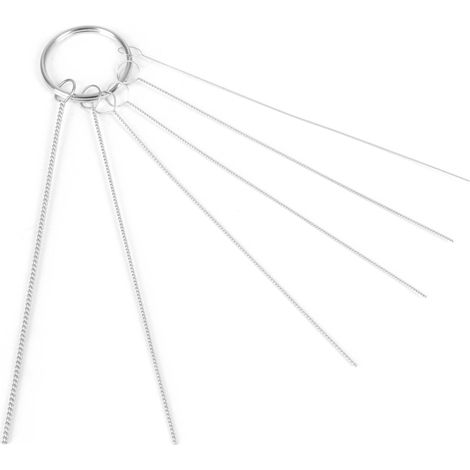 Airbrush Kit de fil de nettoyage pour buses Lot de 6 aiguilles (1/5)