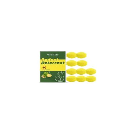 Répulsif contre les rongeurs, 10 sachets d'huile essentielle de menthe poivrée pour repousser les souris, les rats et les écureuils, utilisable à l'intérieur comme à l'extérieur. (1/5)