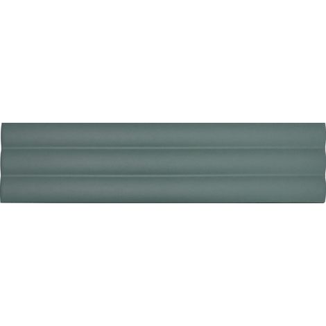 Matte Relief-Wandfliesen für den Innenbereich Blau Acanto 10x40 cm – Reeded Baltic Blue (1/2)