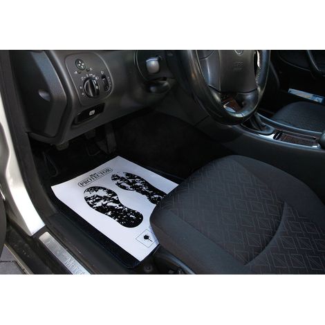 Protezione moquette in carta, dispenser 200 pz