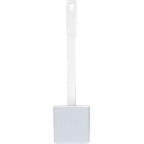 Lot WC mural gris, brosse de toilette acrylique pour salle de bain, nettoyant WC avec support, outil mural (1/5)