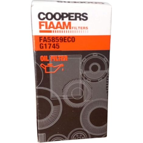 Filtro olio motore marca coopers fiaam codice filtro fa5859eco  g1745