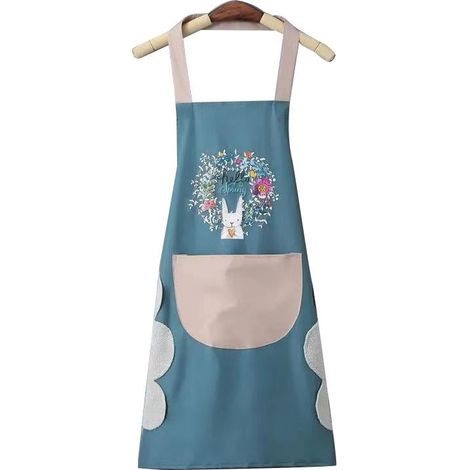 Tablier Imperméable - En Pvc - 70 X 70 Cm - Pour Cuisine Coiffure Manucure Nettoyage - 1 Pièce (1/5)
