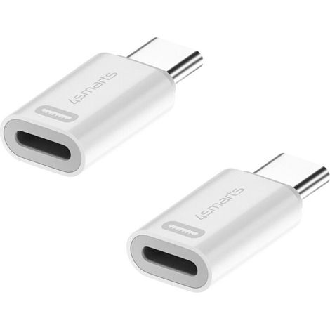 Adaptador USB-C/Lightning 4smarts de 27 W (2 unidades) 540711