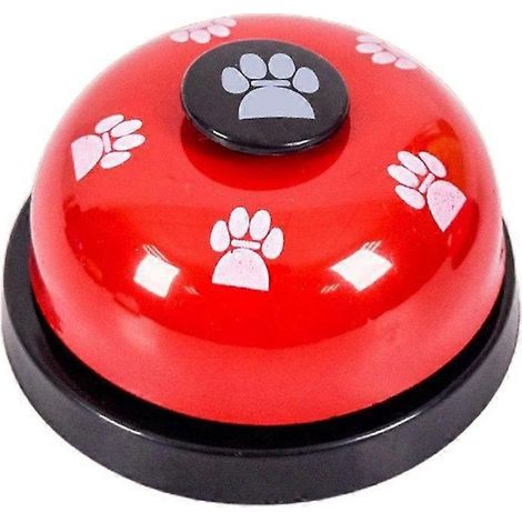 Cloche d'entraînement pour chiens et chats, sonnette métallique portable pour sortir, dressage à la propreté, accessoire pratique pour animaux. (137 caractères) (1/4)