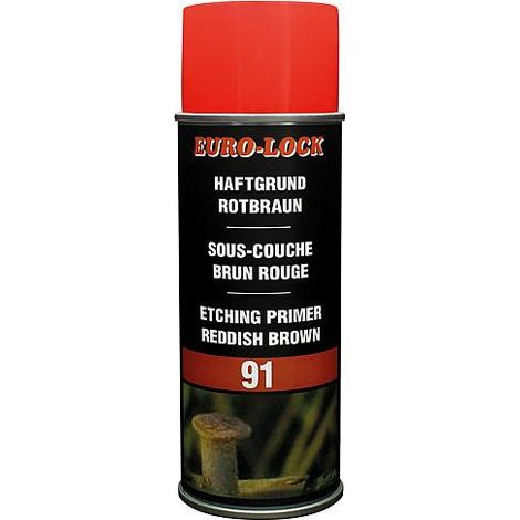 Couche d'adherence rouge/brun spray 400 ml-stoppe la corrosion agent d'adherence universel