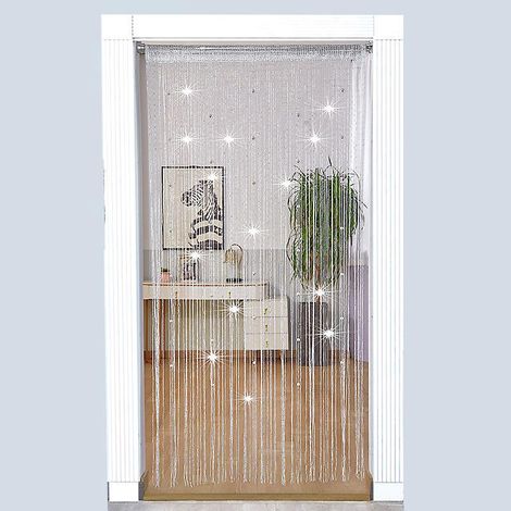rideau De Porte En Perles, Moustiquaire Pour Portes, Fentres, Cloison De Sparation De Pices, Panneaux De Porte, De Salon, De Chambre  Coucher, De (1/5)