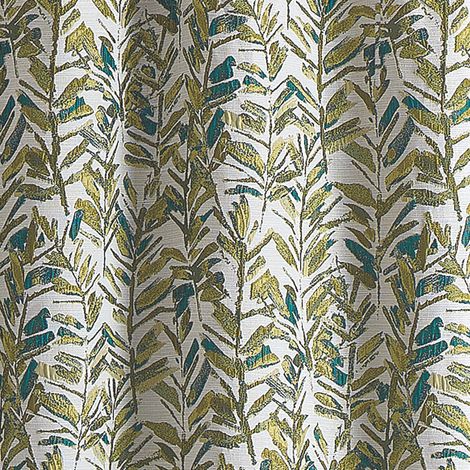 Tissu aux feuilles d'olivier Vert Olive 145 cm