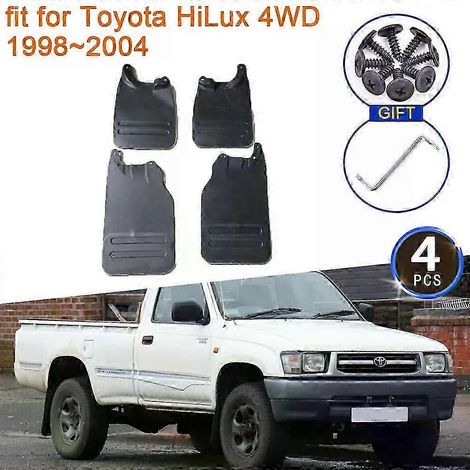 Garde-boue de haute qualité pour Toyota HiLux 4x4 (1998-2005) - Accessoires (1999-2004) - Bavettes, ailes, protections anti-éclaboussures pour roues avant et arrière (1/5)