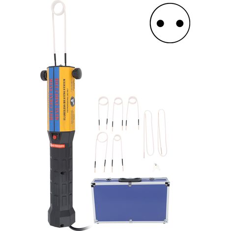 Kit Chauffage par Induction Magnétique 1000W Décapage Sans Flamme Portable Démontage Boulons Vis Rouillées Outil Automobile Fiche UE 220V (1/5)