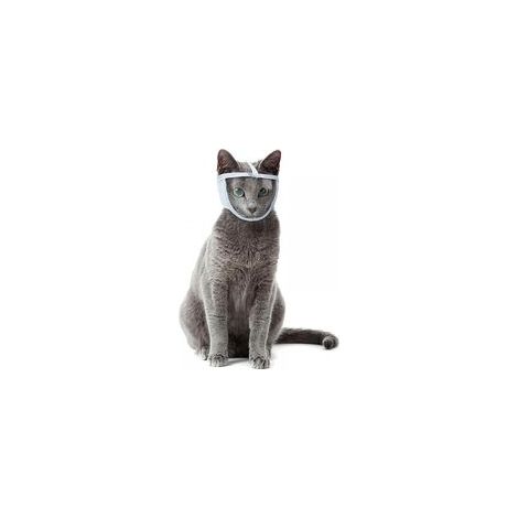Muselière pour Chat, Protège-Visage pour Chat, Museau de Chaton Respirant pour Toilettage et Bain (1/5)