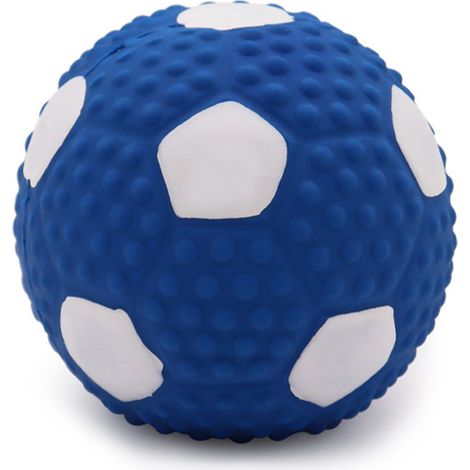 Balle en Latex pour chien, jouets doux, flexibles et sûrs, meulage des dents, jouet de Football interactif et grinçant pour l'entraînement (1/5)