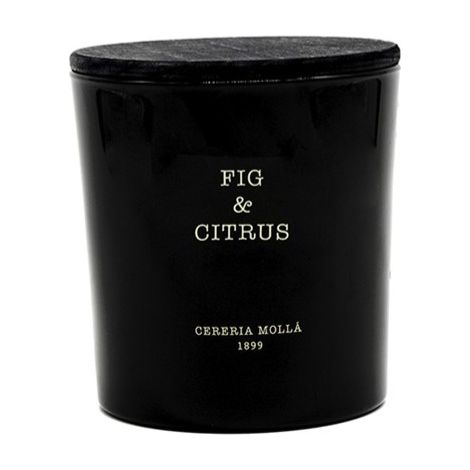 Vela aromática de higo y cítricos Cereria Molla 230 g (1/4)