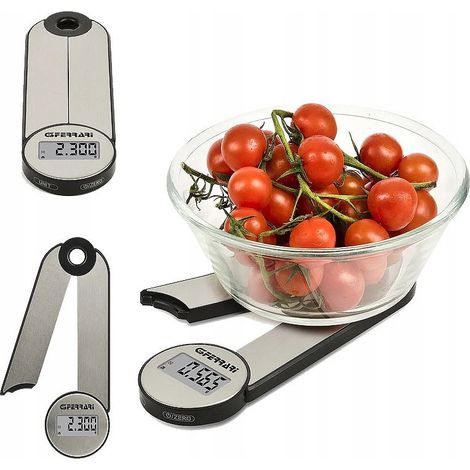 Bilancia da cucina g3ferrari g20171 capacità 5 kg acciaio inox (1/3)