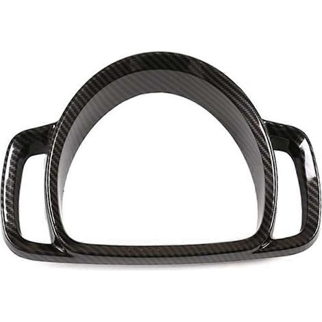 Pour - 09-15 Cuadro decorativo de cuadro de consola central, estilo fibra de carbono (1/5)