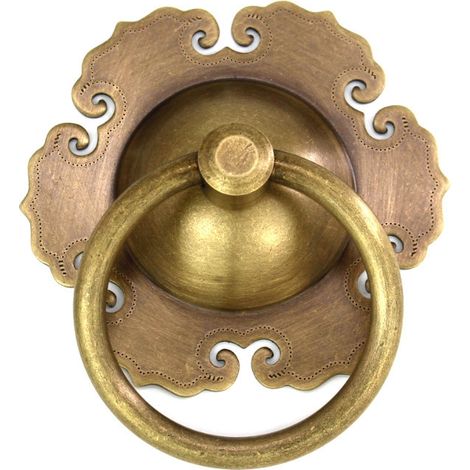 Anneau de porte rond ancien pour fenêtre et porte, 6 cm (1/5)