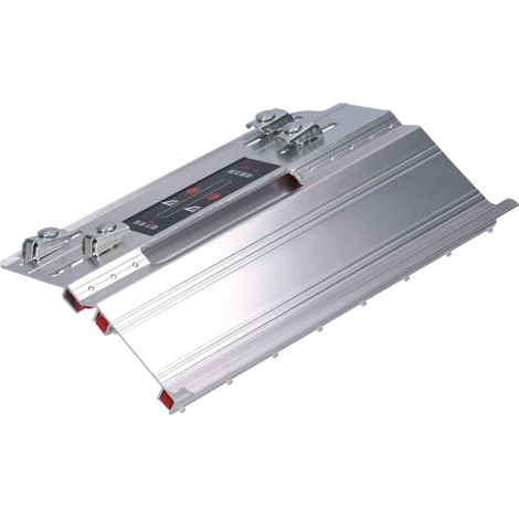Herramienta de biselado de azulejos Cocoarm de 45 grados, fabricada en aleación de aluminio, resistente a los arañazos, para cortar azulejos y piedra, compatible con máquinas cortadoras de azulejos.