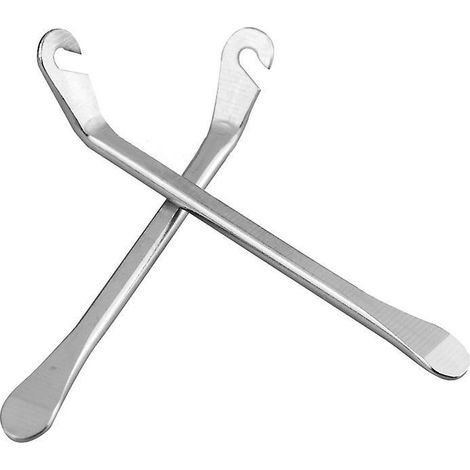 Stück Fahrradreifenheber, Metall, Edelstahl-Reifenheber, Reifenheber, Reifenmontierhilfe, Fahrradreifenheber, Reparaturwerkzeug zum Entfernen von Reifen (1/5)