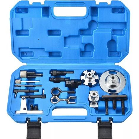 Kit de calage moteur pour moteurs VW Audi 2,7L 3,0L V6 et 4,0L 4,2L V8 TDI, 15 pièces, outils de distribution diesel (1/5)