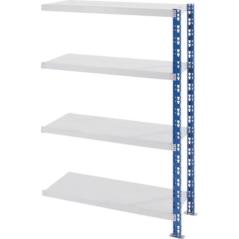 eurokraft basic, Rayonnage emboîtable, tablettes en tôle (1/5)