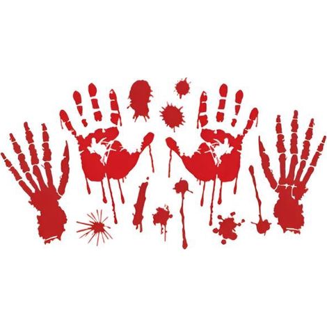 Autocollants muraux - EINNENFFER - Fantôme féminin - PVC durable - Facile à appliquer - Décoration Halloween (1/5)