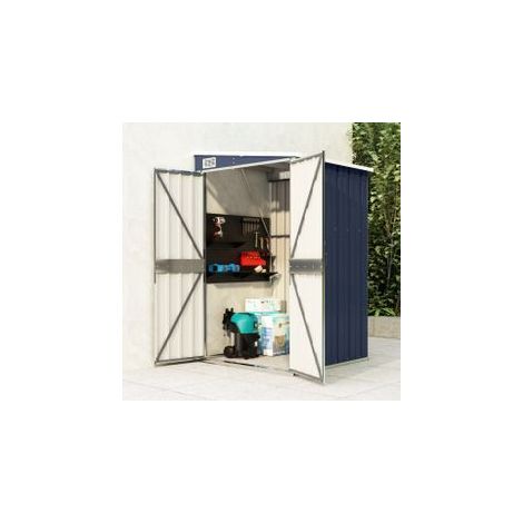 Remise de jardin murale Anthracite 118x100x178 Acier (1/5)