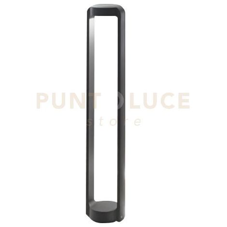 GES452- PALETTO IN ALLUMINIO GRIGIO ANTRACITE IP65 A LED 4000K 1200LM 13W 80CM