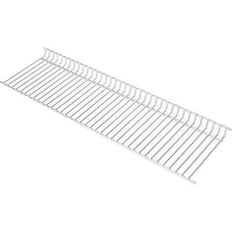 Warmhalterost aus Edelstahl für Broil King Baron Imperial 440, 440PRO, 490, 490PRO und 690XL, 66 x 18,7 cm, obere Ablage zum Warmhalten